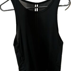 Victoria's Secret Black Sleeveless Tank Top